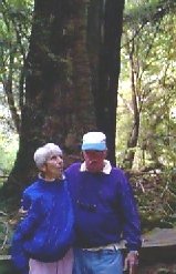 Parents in Muir Woods