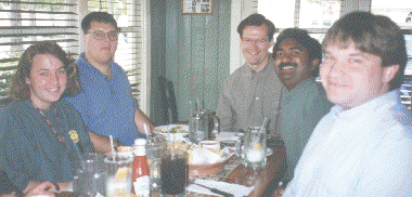 bob et al at restaurant