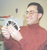 eduardo playing uno