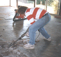 Dave S Removing Tile