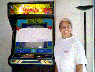 MJ next to centipede