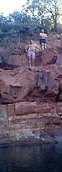 the cliff divers of sedona!