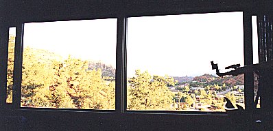 sedona house bedroom view