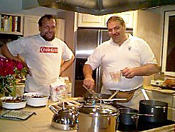 chris and george cook xmas 97